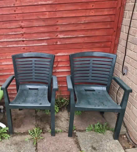 Photo of free 2 garden chairs (TN4) #1
