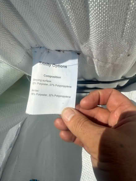 Photo of free Mattress size 48”Wide (DE24) #3