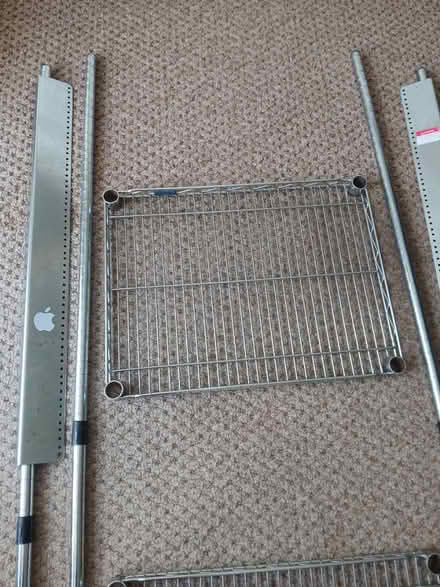 Photo of free Metal shelving (Letchworth) #2
