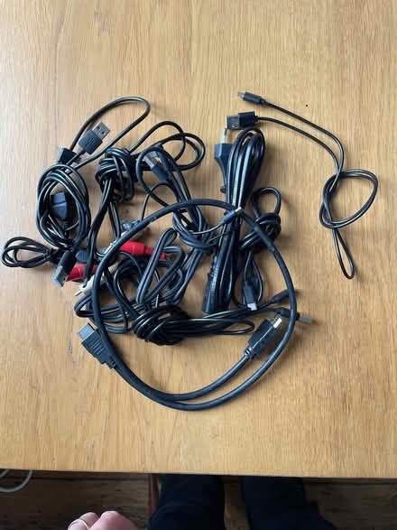 Photo of free Various wires and cables (Whetstone N20) #1