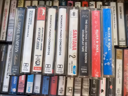 Photo of free Box of pre-recorded cassette tapes (Craigdam AB51) #2