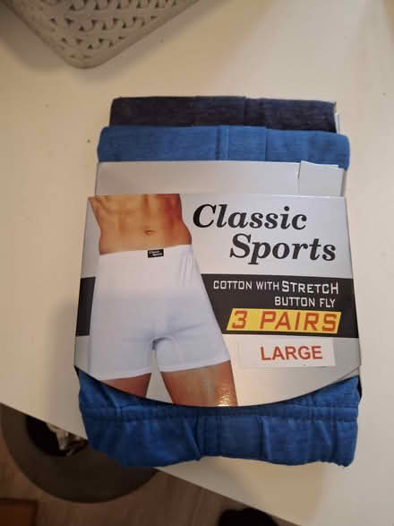 Photo of free 2 Pairs Men's Large Boxers (DA11) #1