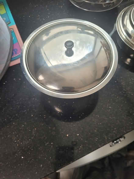 Photo of free Stainless steel bowl with cover (South harrow HA2) #1