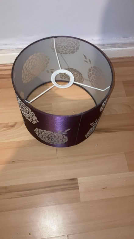 Photo of free Purple curtains and light shade (West bromwich) #3