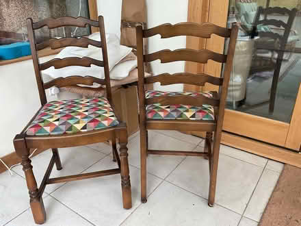 Photo of free Dining chairs (Abraham Heights LA1) #2