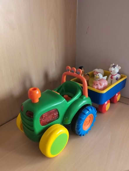 Photo of free Toy tractor and animals (Dunston S41) #2