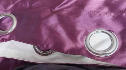Photo of free Purple curtains and light shade (West bromwich) #1