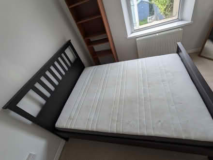 Photo of free IKEA king size bed and mattress (Splott CF24) #3
