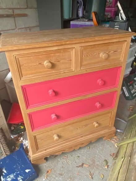 Photo of free Pine chest of drawers (Lostock Hall PR5) #1
