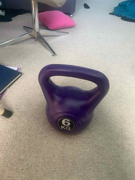 Photo of free 6kg kettlebell (Cambridge CB1 - Coleridge Road) #1