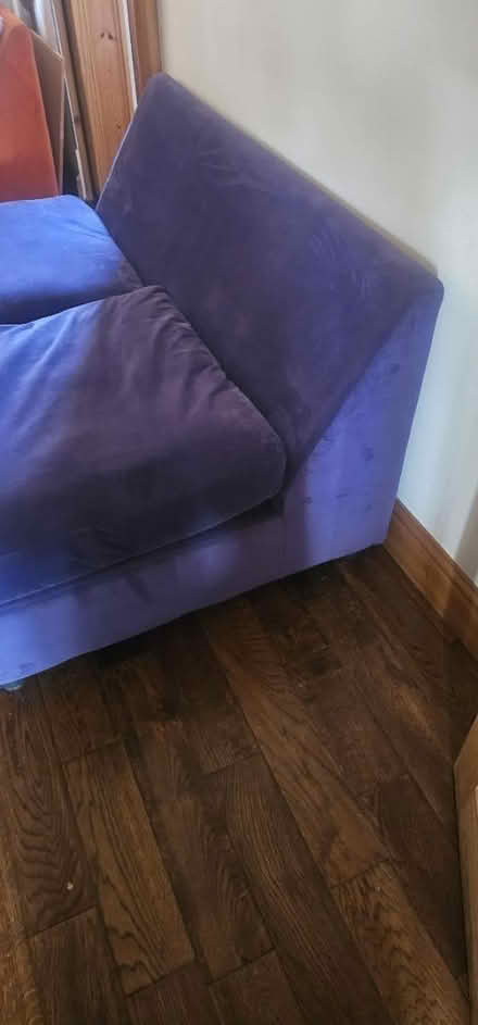 Photo of free Nice purple colour sofa (W12 0AU) #3