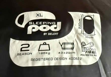 Photo of free Two XL Pod Sleeping Bags (KT5 Surbiton) #3