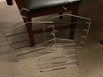 Photo of free Multi-pants hangers (3) (Woodside) #1