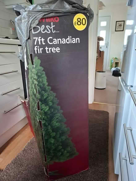 Photo of free 7ft fir tree artificial Christmas (Malvern, WR14) #1