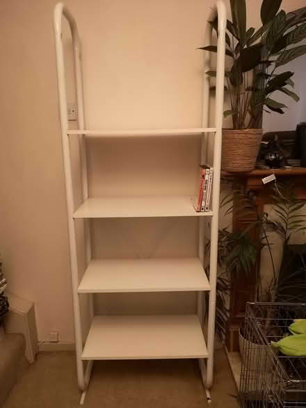 Photo of free 4 Shelf Unit / Book Shelf in White (Wollaton NG8) #2