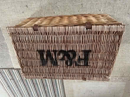 Photo of free 2 Baskets suitable for hampers (Brickhill MK41) #2