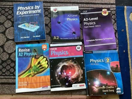 Photo of free A-level Physics books (Hughenden Avenue HP13) #3