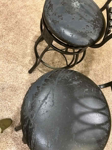 Photo of free Two swivel Bar Stools (Brookeville) #2