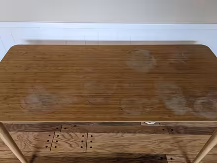 Photo of free Ikea bamboo Desk / table (Palmyra and California) #1