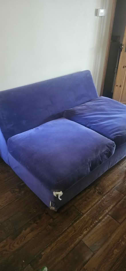Photo of free Nice purple colour sofa (W12 0AU) #2