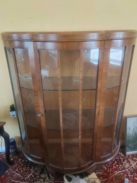 Photo of free Glass cabinet (Coates) #1