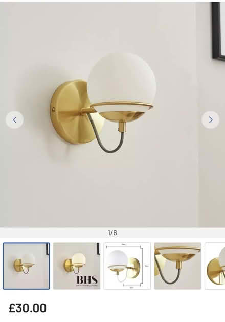 Photo of free Wall lamp (Highfield S2) #1