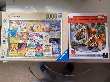 Photo of free 2 puzzles (CF3) #1
