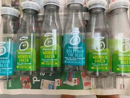 Photo of free Empty Innocent drink bottles (bexleyheath DA7) #2