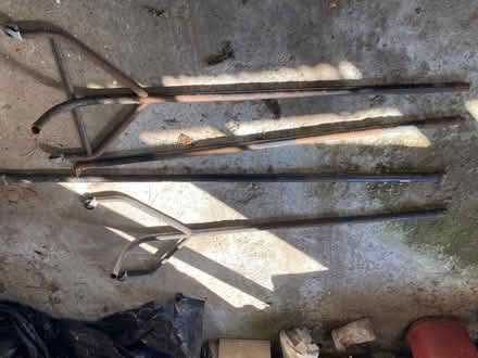 Photo of free Large metal clothes rail (Penyffordd CH4) #1