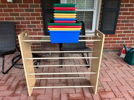 Photo of free Toy shelf organizer (Old Ellicott City) #1