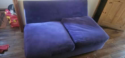 Photo of free Nice purple colour sofa (W12 0AU) #4