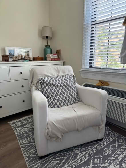 Photo of free Crate and Barrel Arm Chair (Woodley Park) #1