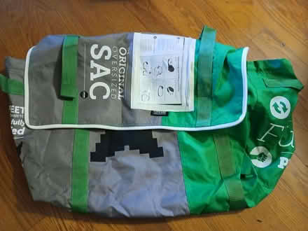 Photo of free Large green canvas bag (Mountain View near downtown) #2