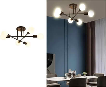 Photo of free Ceiling light, metal, modern, industrial style (Winkfield Row RG42) #1