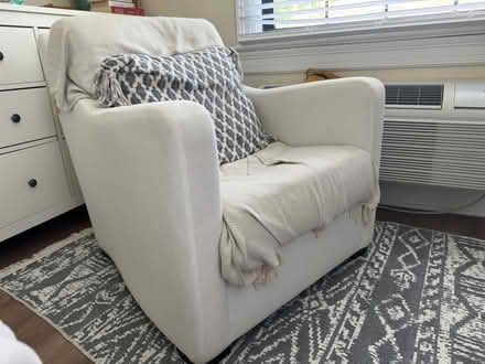 Photo of free Crate and Barrel Arm Chair (Woodley Park) #2
