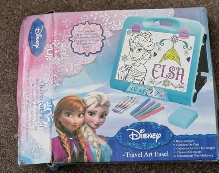 Photo of free Frozen Art Easel & Felt Tip Pens (Bradford 2 off Bolton Junction) #1