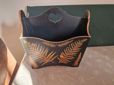 Photo of free Wooden magazine rack (Matlock DE4) #1