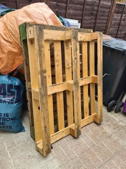 Photo of free Wooden pallets (x3) (Walsworth SG4) #1