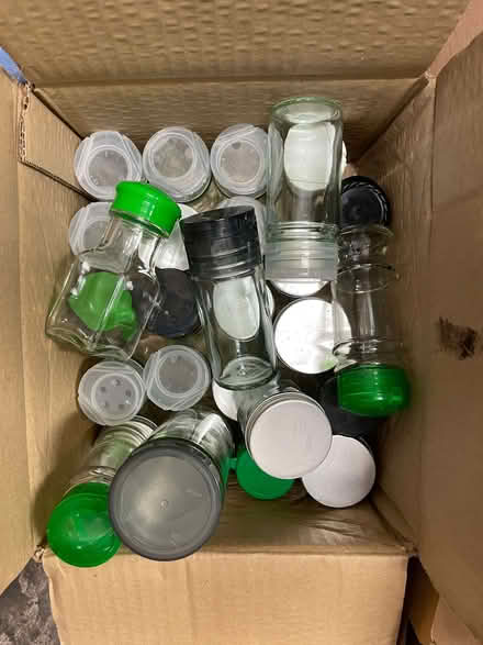 Photo of free Assorted herb and spice jars (West Malvern CP WR14) #1