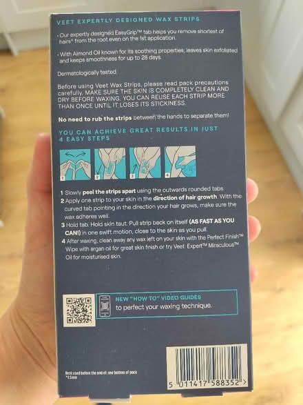 Photo of free Veet wax strips (Weston) #3