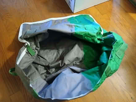 Photo of free Large green canvas bag (Mountain View near downtown) #1