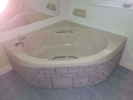 Photo of free Large Corner Bath 1400 X 1400. Ideal Pond Liner. (Penrith CA11) #1