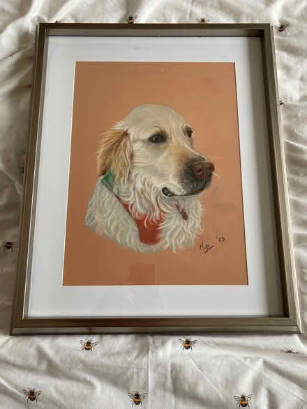Photo of free Golden Retriever Painting (CF3) #1