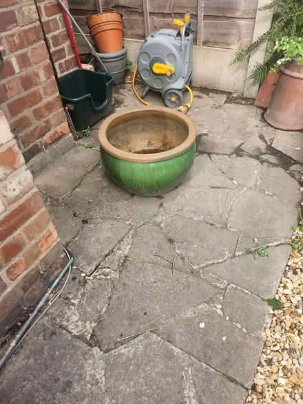 Photo of free Large green planter (Urmston) #1