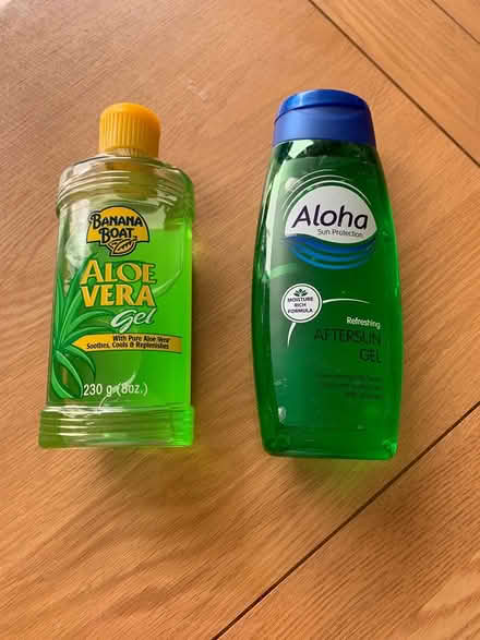 Photo of free 2 bottles after sun gel (Emsworth) #1