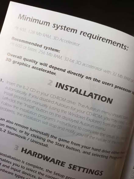 Photo of free IL2 Sturmvik war fighter computer game (Walnut Tree MK7) #2