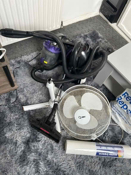 Photo of free Standing fan and 2 hoover (Firth Park S5) #1