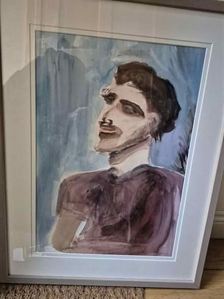 Photo of free Art side profile of a young man (Goatstown) #1