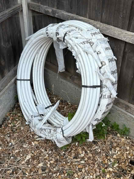 Photo of free Plastic pipe building material (Plaistow E13) #1