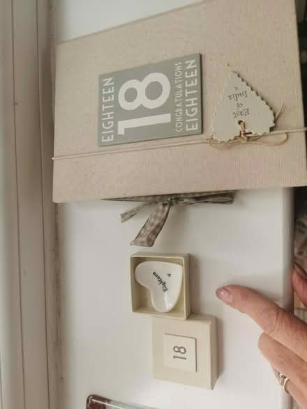 Photo of free 18th birthday photo album and little 18th gift (Newnham RG27) #1